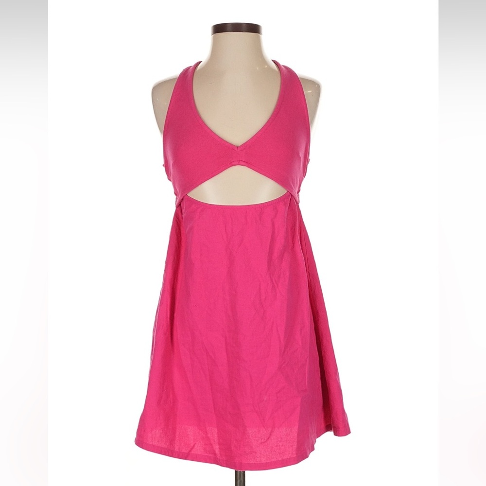 Free-est by Free People Pink Cutout Dress Small